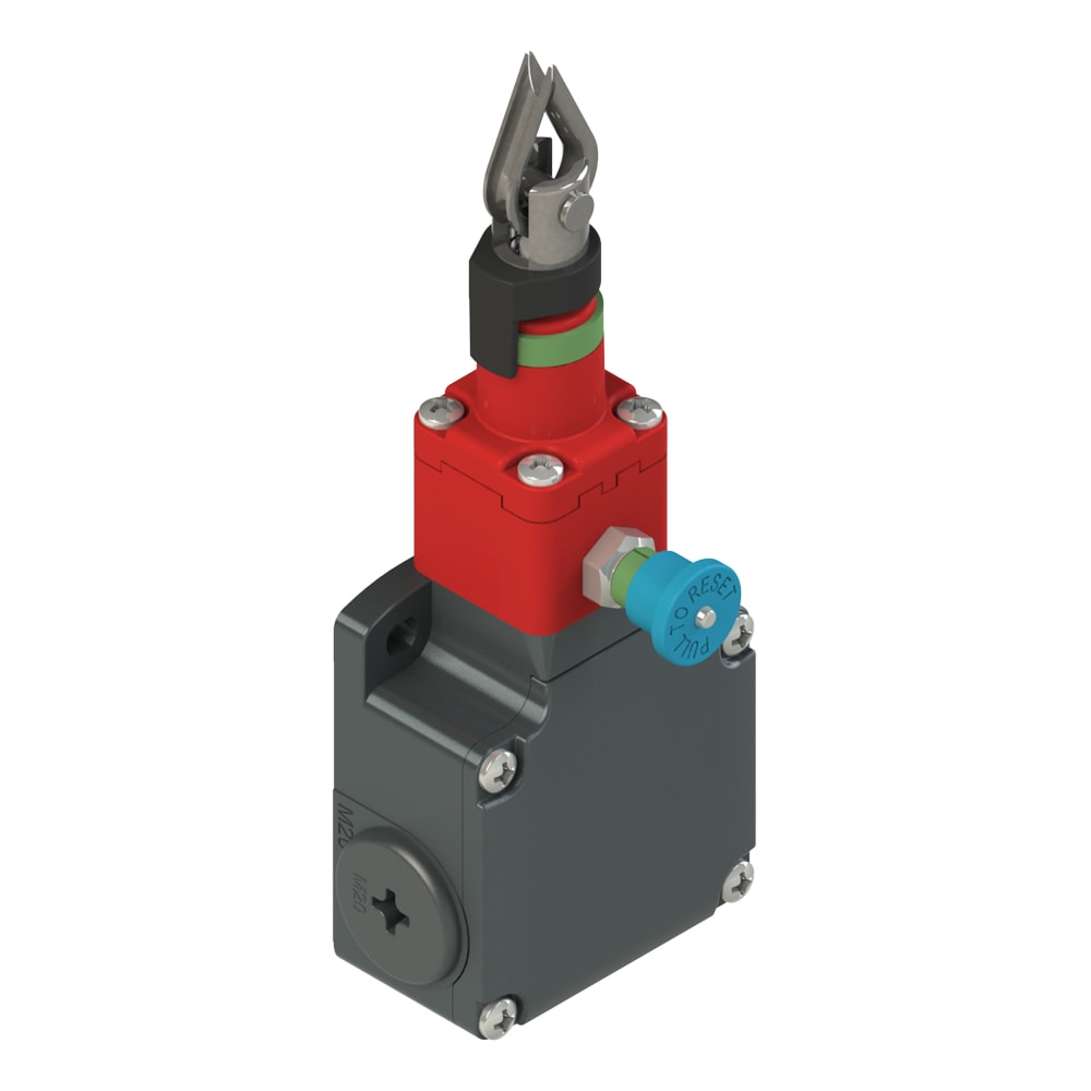 PIZZATO ELETTRICA - Interruttore di sicurezza a fune con reset per arresti di emergenza FL 2178-E7M2