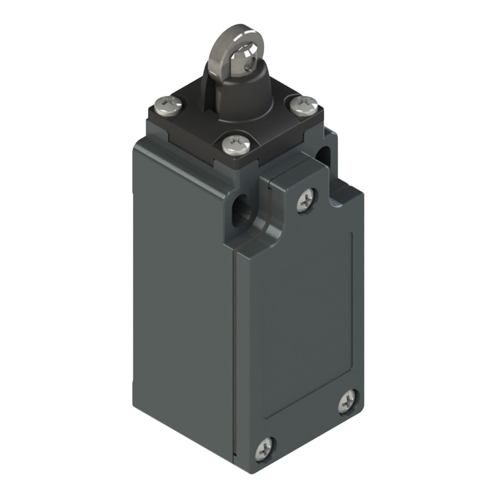 PIZZATO ELETTRICA - Interruttore di posizione a pistoncino con rotella FM E115-R28