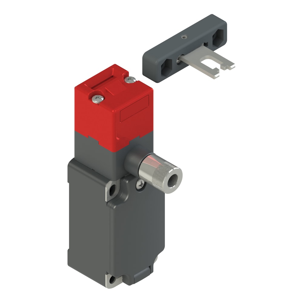 PIZZATO ELETTRICA - Interruttore di sicurezza con ritardo meccanico manuale FP 21R2-L10F7M2