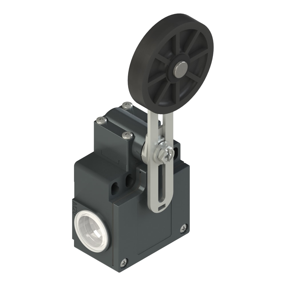 PIZZATO ELETTRICA - Interruttore di posizione a leva girevole con rotella