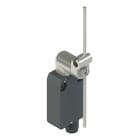 PIZZATO ELETTRICA - Interruttore precablato modulare a leva girevole in metallo con asta inox diam. 3x125 regolabile