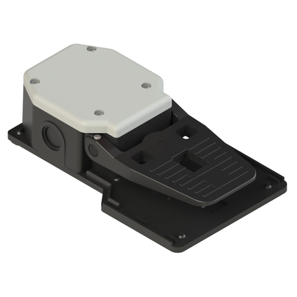 PIZZATO ELETTRICA - Interruttore a pedale singolo senza protezione PA 40201