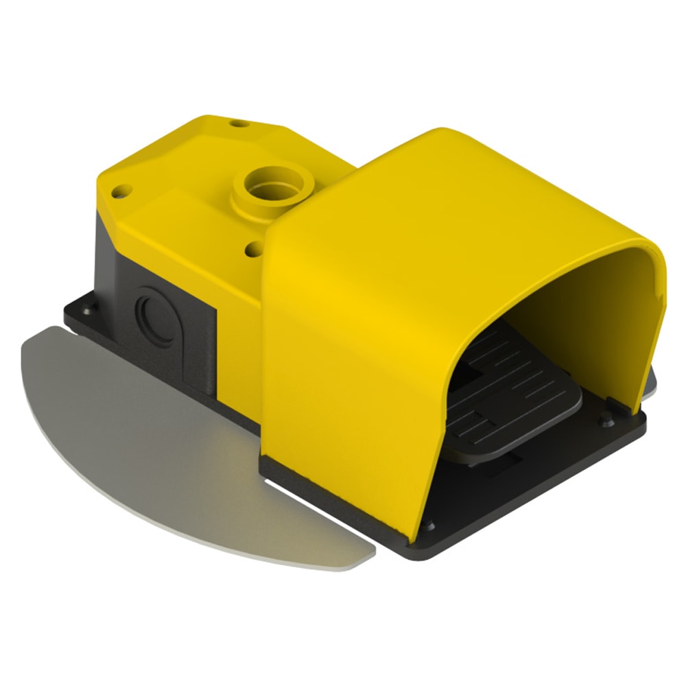 PIZZATO ELETTRICA - Interruttore a pedale singolo con protezione PX 10211-C