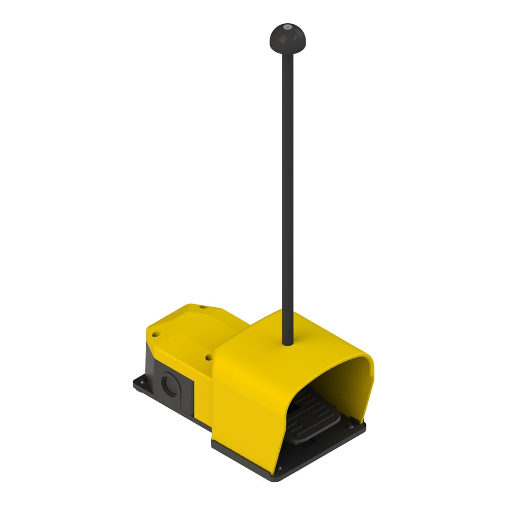 PIZZATO ELETTRICA - Interruttore a pedale singolo con protezione PX 11410-AM2