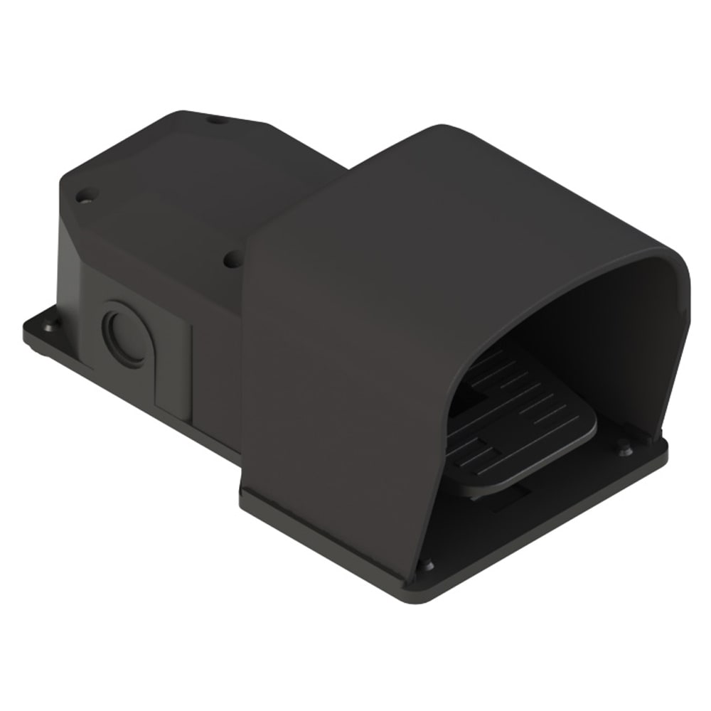 PIZZATO ELETTRICA - Interruttore a pedale singolo con protezione PX 52030-M2