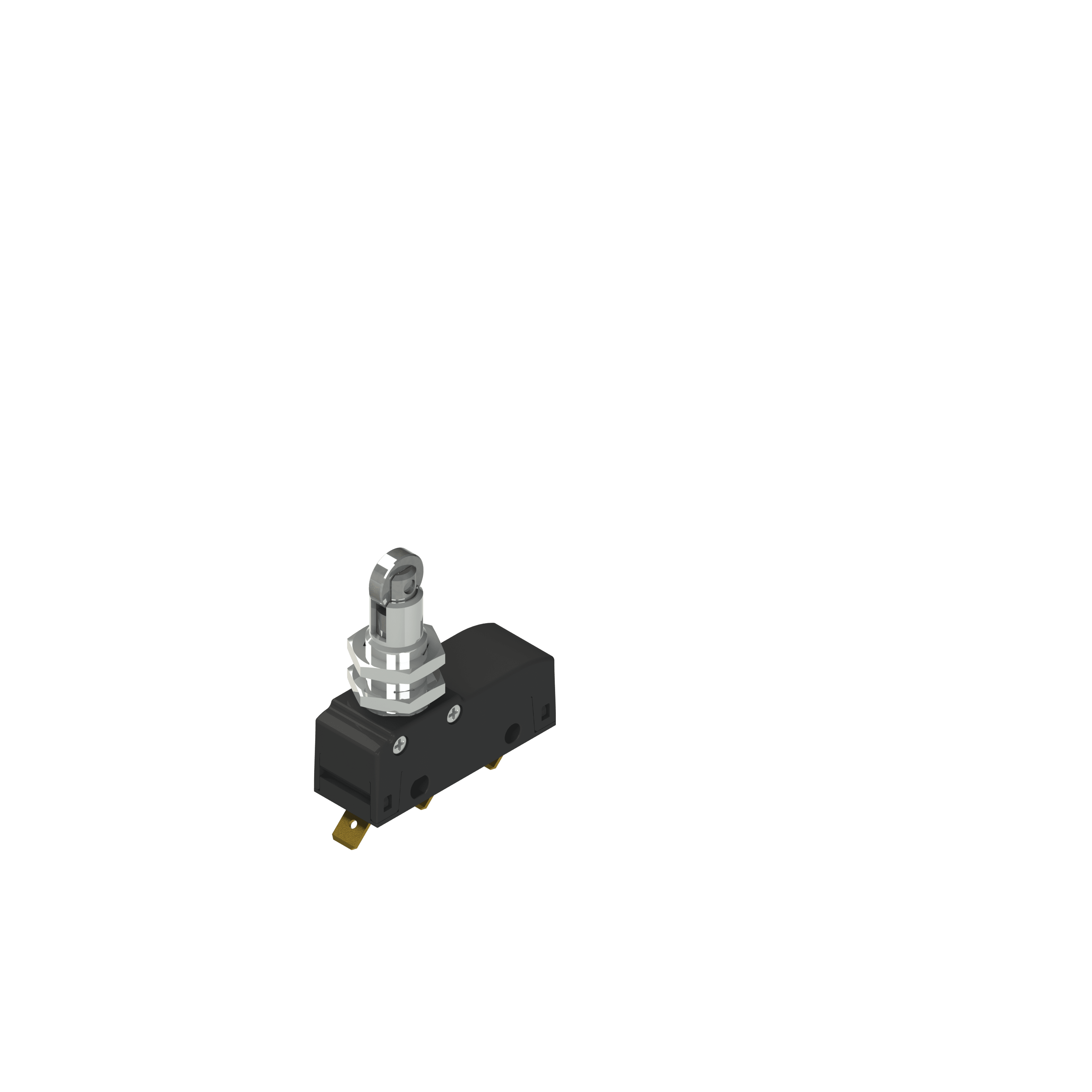 PIZZATO ELETTRICA - Microinterruttore a pulsante filettato con rotella MK G11D15