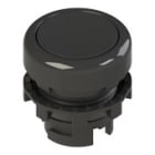 PIZZATO ELETTRICA - Pulsante ad impulso rasato nero E2 1PU2R1210-T6