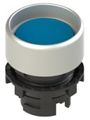 PIZZATO ELETTRICA - Pulsante luminoso protetto blu E2 2PL2P6290