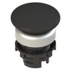 PIZZATO ELETTRICA - Pulsante ad impulso a fungo nero