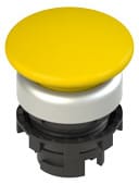 PIZZATO ELETTRICA - Pulsante luminoso a fungo giallo
