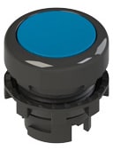 PIZZATO ELETTRICA - Pulsante luminoso rasato blu E2 3PL2R6210