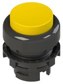 PIZZATO ELETTRICA - Pulsante ad impulso sporgente giallo E2 4PU2S5210