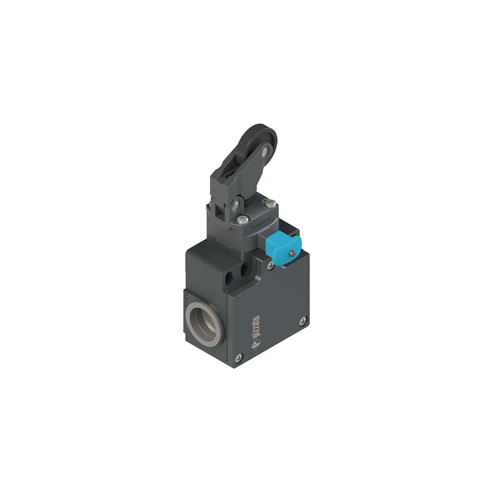 PIZZATO ELETTRICA - Interruttore di posizione con reset a leva angolare regolabile con rotella