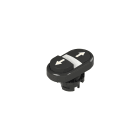 PIZZATO ELETTRICA - Pulsante doppio inferiore sporgente con marcatura