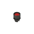 PIZZATO ELETTRICA - Pulsante ad impulso protetto rosso E2 1PU2P3210