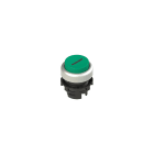 PIZZATO ELETTRICA - Pulsante ad impulso sporgente verde con marcatura