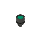 PIZZATO ELETTRICA - Pulsante luminoso protetto verde