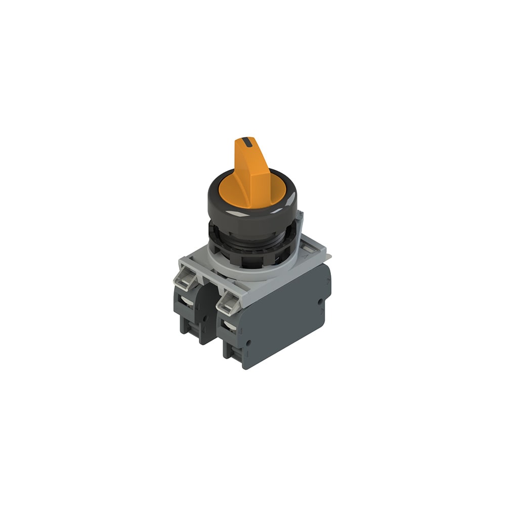 PIZZATO ELETTRICA - Unità completa con selettore a 4 posizioni, base d'aggancio e contatti