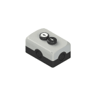 PIZZATO ELETTRICA - Unità completa con scatola, 2 pulsanti rasati e contatti