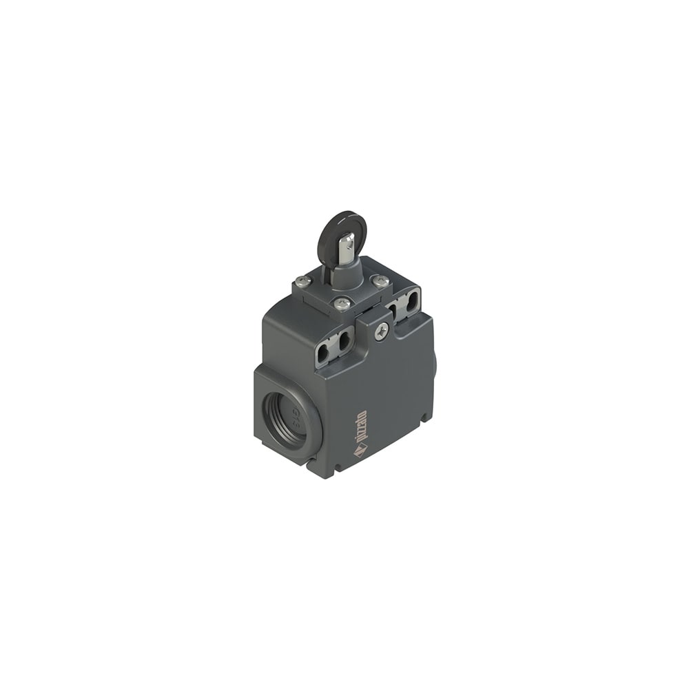PIZZATO ELETTRICA - Interruttore di posizione a pistoncino inox con rotella