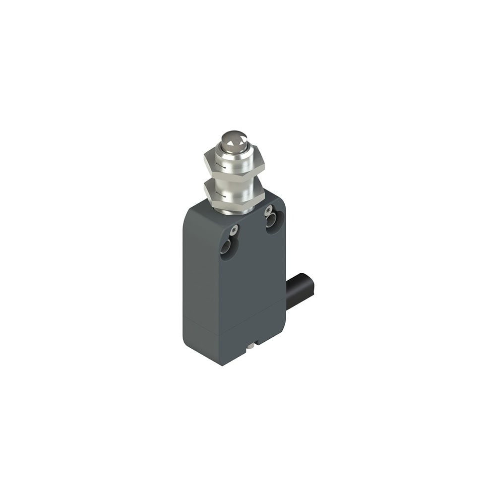 PIZZATO ELETTRICA - Interruttore precablato modulare a pistoncino con canotto filettato M12