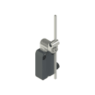 PIZZATO ELETTRICA - Interruttore precablato modulare a leva girevole con asta inox quadra 3x3x125 regolabile