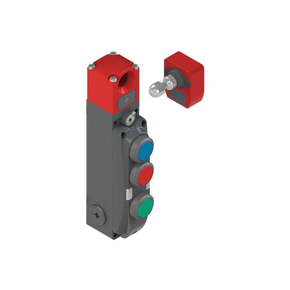 PIZZATO ELETTRICA - Interruttore di sicurezza con blocco serie NG con dispositivi di comando integrati, completo di azionatore