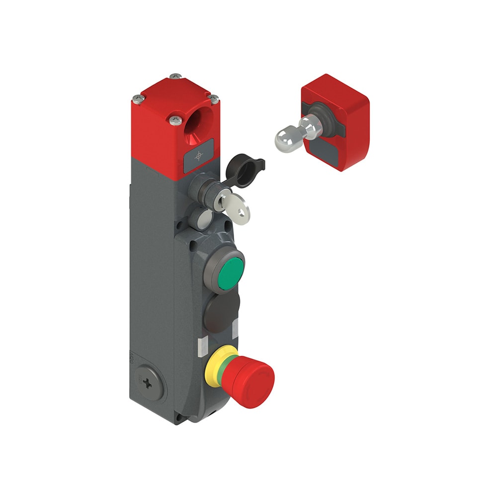 PIZZATO ELETTRICA - Interruttore di sicurezza con blocco serie NG con dispositivi di comando integrati, completo di azionatore