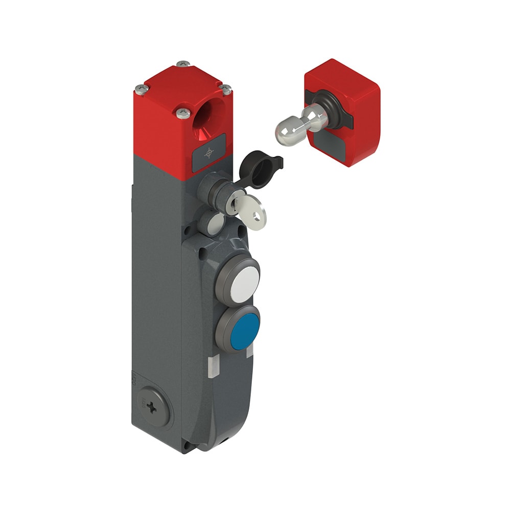 PIZZATO ELETTRICA - Interruttore di sicurezza con blocco serie NG con dispositivi di comando integrati, completo di azionatore