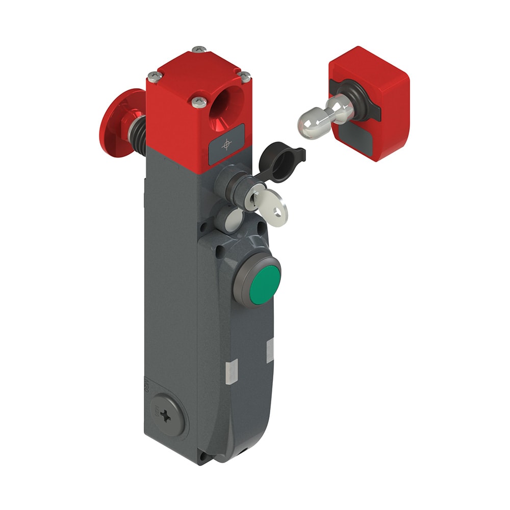 PIZZATO ELETTRICA - Interruttore di sicurezza con blocco serie NG con dispositivi di comando integrati, completo di azionatore