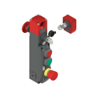 PIZZATO ELETTRICA - Interruttore di sicurezza con blocco serie NG con dispositivi di comando integrati, completo di azionatore
