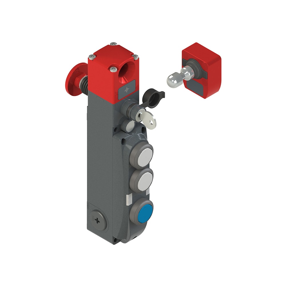 PIZZATO ELETTRICA - Interruttore di sicurezza con blocco serie NG con dispositivi di comando integrati, completo di azionatore