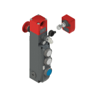 PIZZATO ELETTRICA - Interruttore di sicurezza con blocco serie NG con dispositivi di comando integrati, completo di azionatore