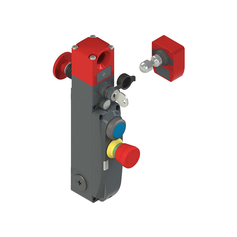 PIZZATO ELETTRICA - Interruttore di sicurezza con blocco serie NG con dispositivi di comando integrati, completo di azionatore