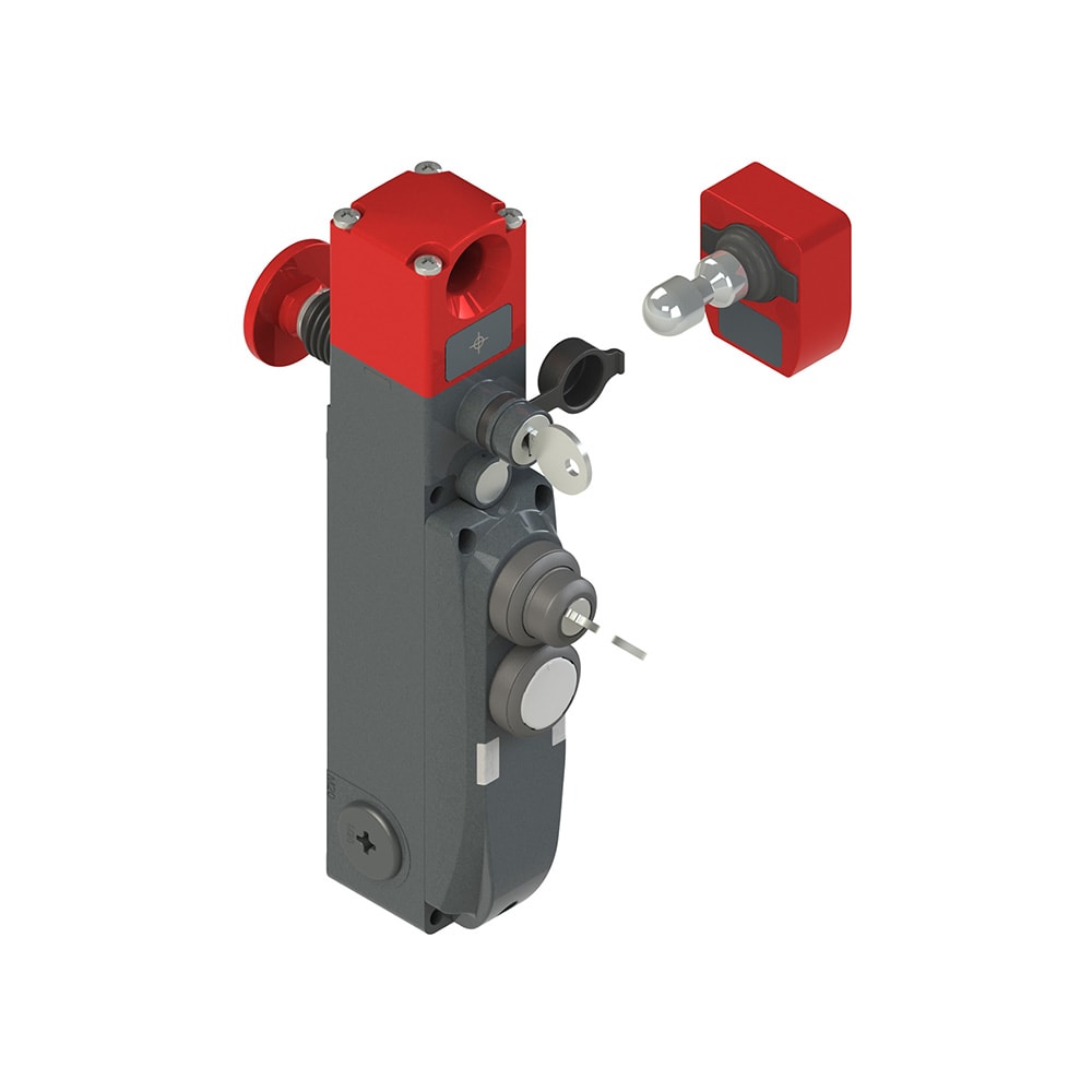 PIZZATO ELETTRICA - Interruttore di sicurezza con blocco serie NG con dispositivi di comando integrati, completo di azionatore