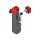 PIZZATO ELETTRICA - Interruttore di sicurezza con blocco serie NG con dispositivi di comando integrati, completo di azionatore