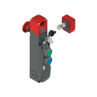 PIZZATO ELETTRICA - Interruttore di sicurezza con blocco serie NG con dispositivi di comando integrati, completo di azionatore