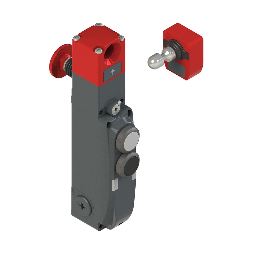 PIZZATO ELETTRICA - Interruttore di sicurezza con blocco serie NG con dispositivi di comando integrati, completo di azionatore