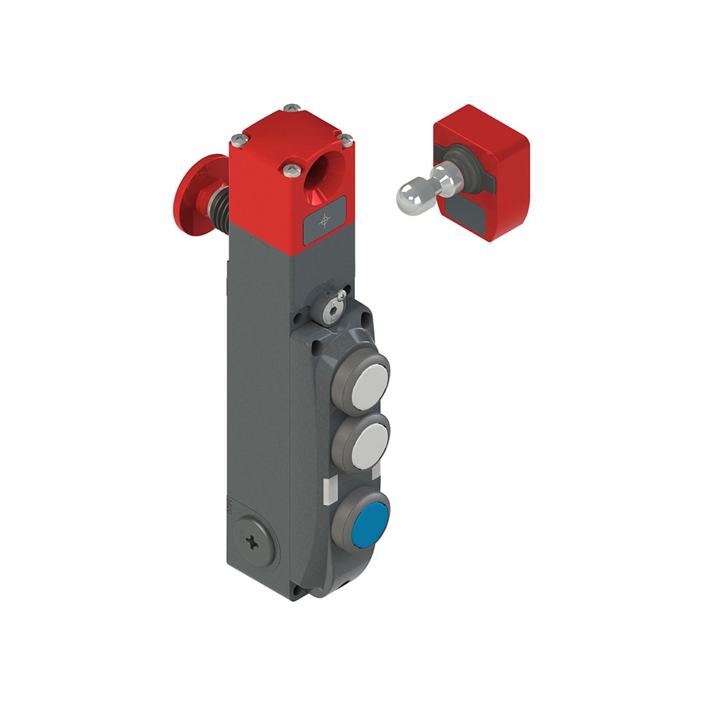 PIZZATO ELETTRICA - Interruttore di sicurezza con blocco serie NG con dispositivi di comando integrati, completo di azionatore