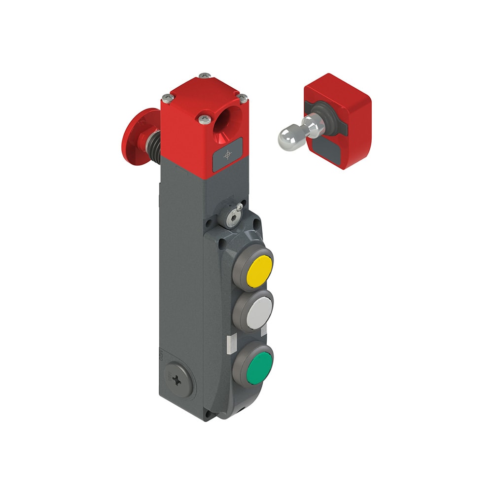 PIZZATO ELETTRICA - Interruttore di sicurezza con blocco serie NG con dispositivi di comando integrati, completo di azionatore