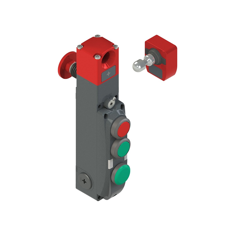 PIZZATO ELETTRICA - Interruttore di sicurezza con blocco serie NG con dispositivi di comando integrati, completo di azionatore