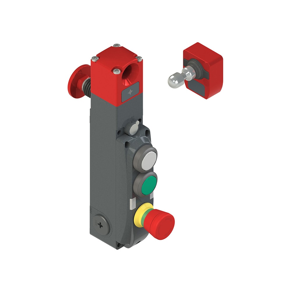 PIZZATO ELETTRICA - Interruttore di sicurezza con blocco serie NG con dispositivi di comando integrati, completo di azionatore