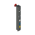 PIZZATO ELETTRICA - Interruttore di sicurezza con blocco serie NS con dispositivi di comando integrati