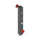 PIZZATO ELETTRICA - Interruttore di sicurezza con blocco serie NS con dispositivi di comando integrati