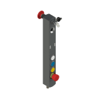 PIZZATO ELETTRICA - Interruttore di sicurezza con blocco serie NS con dispositivi di comando integrati
