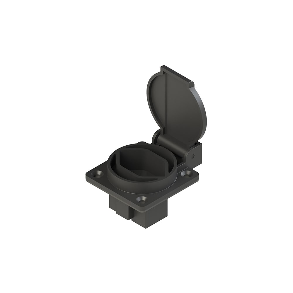 PIZZATO ELETTRICA - Presa Svizzera con coperchio, kit comprensivo di viti di fissaggio