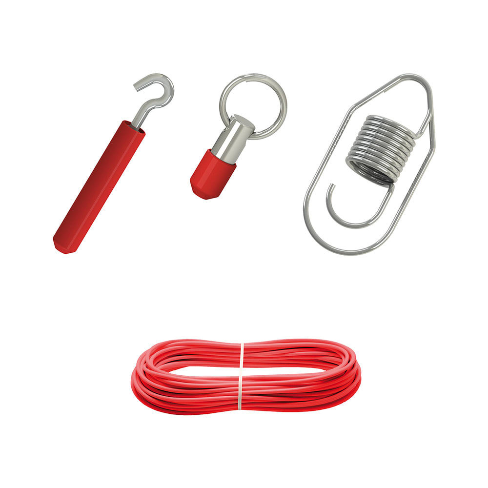PIZZATO ELETTRICA - Kit accessori installazione fune, linea FAST