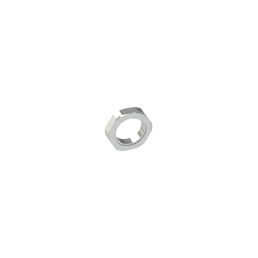 PIZZATO ELETTRICA - Dado in ottone nichelato filettato M20x1,5
