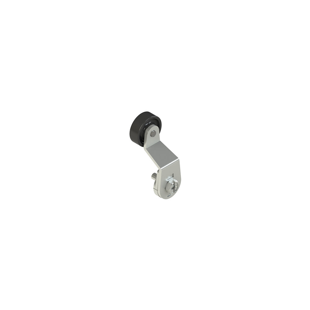 PIZZATO ELETTRICA - Leva con rotella centrale in tecnopolimero diametro 20 mm