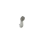 PIZZATO ELETTRICA - Leva diritta con rotella in metallo diametro 20 mm